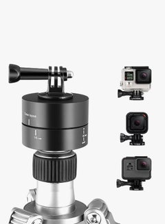 Generic 360-Degree Rotation Automatic Time Lapse Stabilizer Black  - Image 2