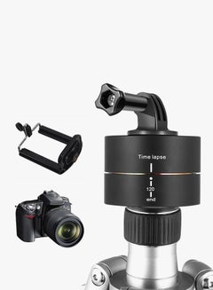 Generic 360-Degree Rotation Automatic Time Lapse Stabilizer Black  - Image 4