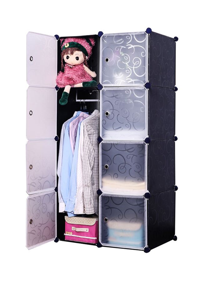 Modular Detachable Storage Organizer Black/Clear 5feet  - Image 2