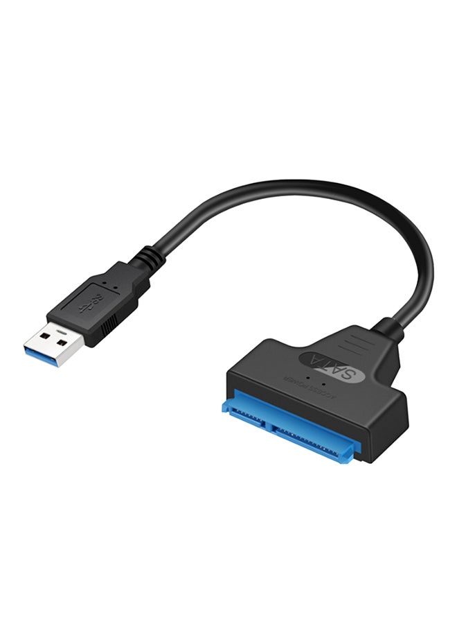 E-yield - USB 3.0 To 22-Pin Serial ATA Converter Black - Image 1