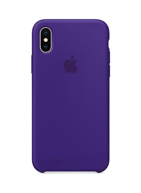 Combination Soft Case Cover For Apple iPhone X Purple