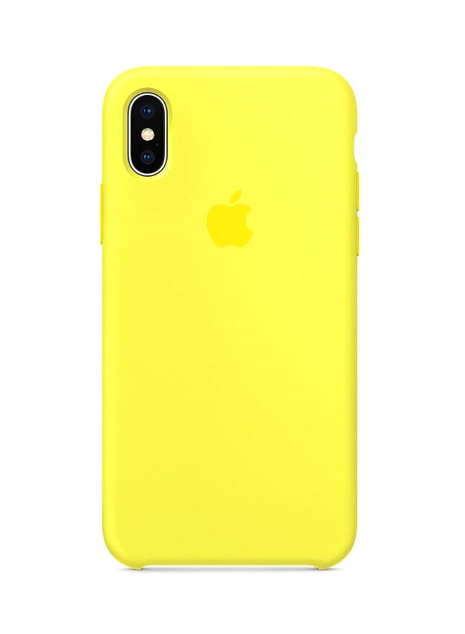 LNKOO Protective Soft Snap Case For Apple iPhone X Yellow