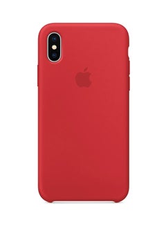Silicone Case Cover For Apple iPhone XS Red