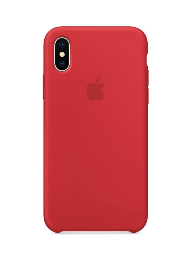 LNKOO - Silicone Case Cover For Apple iPhone XS Red - Image 1