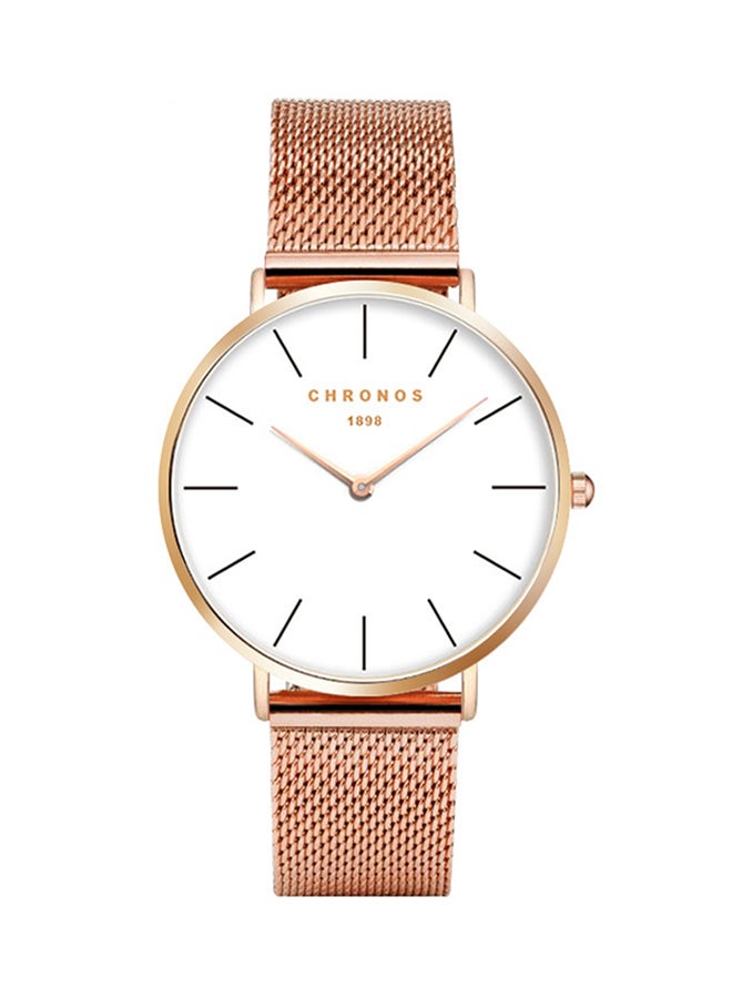 Water Resistant Stainless Steel Analog Watch CHR-231