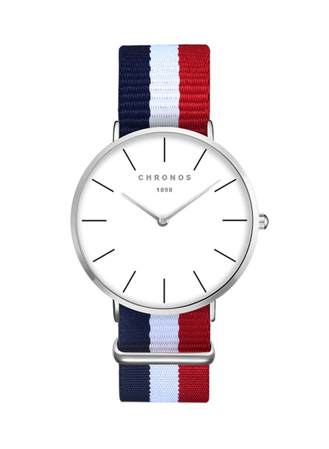 CHRONOS men Water Resistant Fabric Analog Watch CHR-213