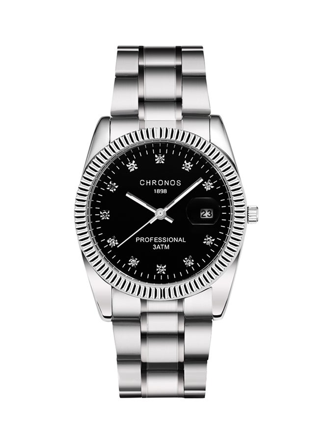 Men's Water Resistant Stainless Steel Analog Watch CHR-2503