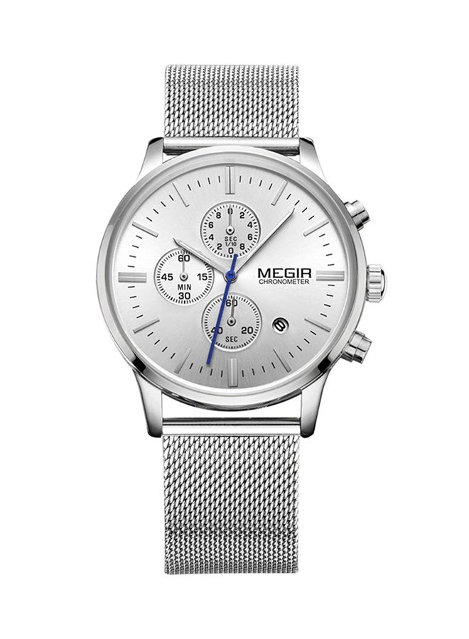 MEGIR men Water Resistant Stainless Steel Chronograph Watch MEGIR-0308