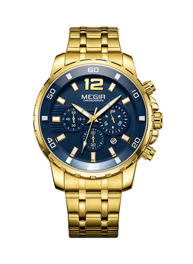 MEGIR men Water Resistant Stainless Steel Chronograph Watch MEGIR-1603