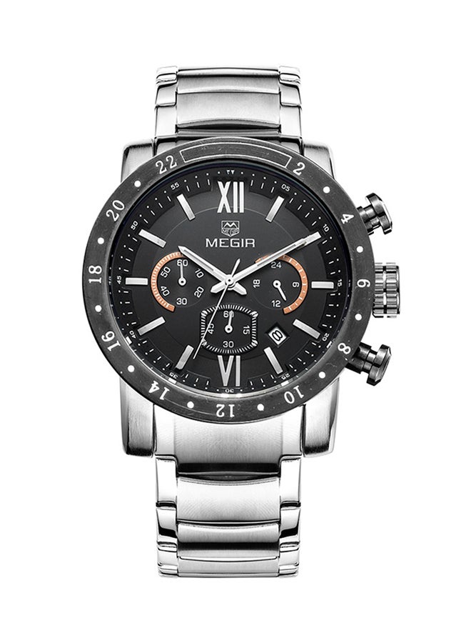 MEGIR men Water Resistant Stainless Steel Chronograph Watch MEGIR-4402