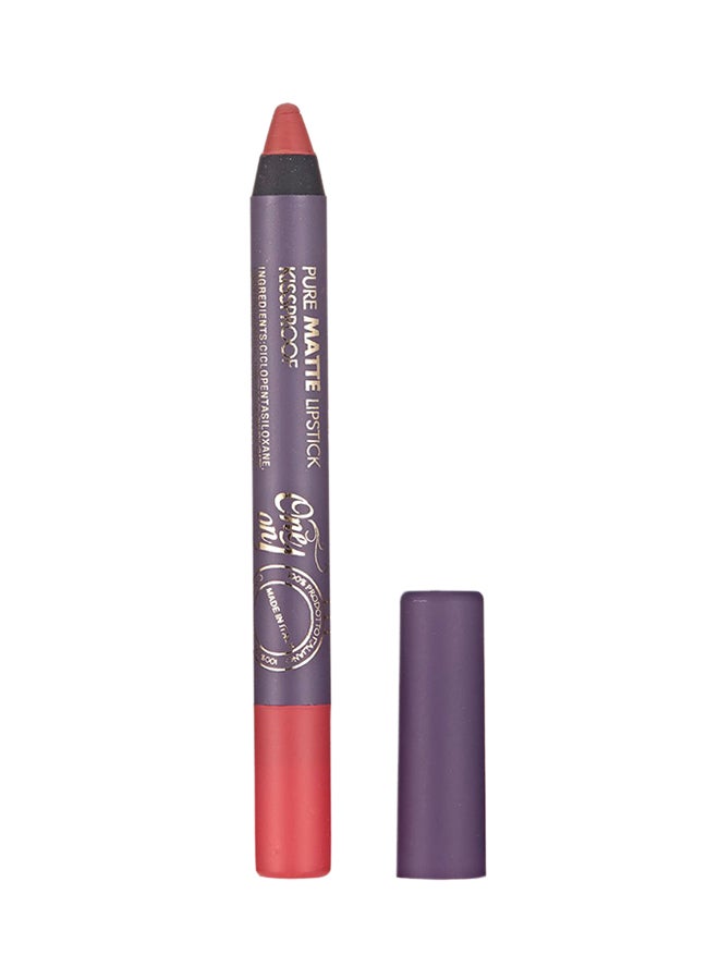 One on 1 - Ki**proof Pure Matte Lipstick Pencil 113 Pinky - Image 1