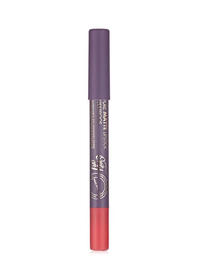 One on 1 - Ki**proof Pure Matte Lipstick Pencil 113 Pinky - Image 1