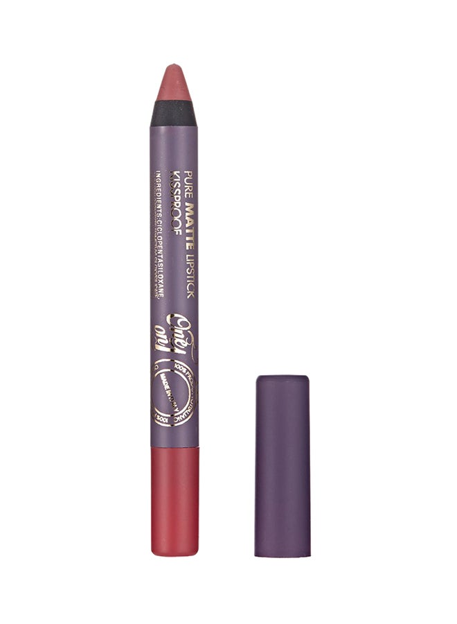 One on 1 Ki**proof Pure Matte Lipstick Pencil 114 Wicked  - Image 1