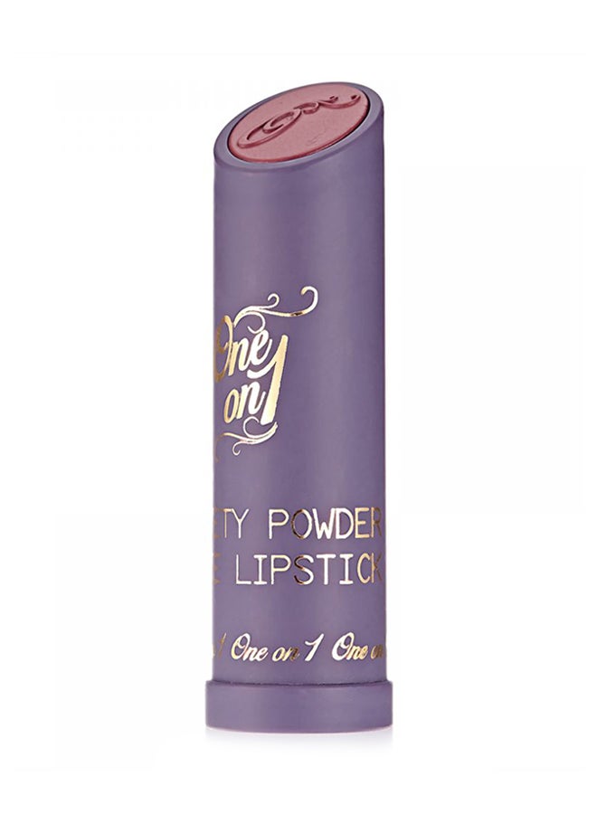 One on 1 Velvety Powder Matte Lipstick 219 Latte  - Image 2