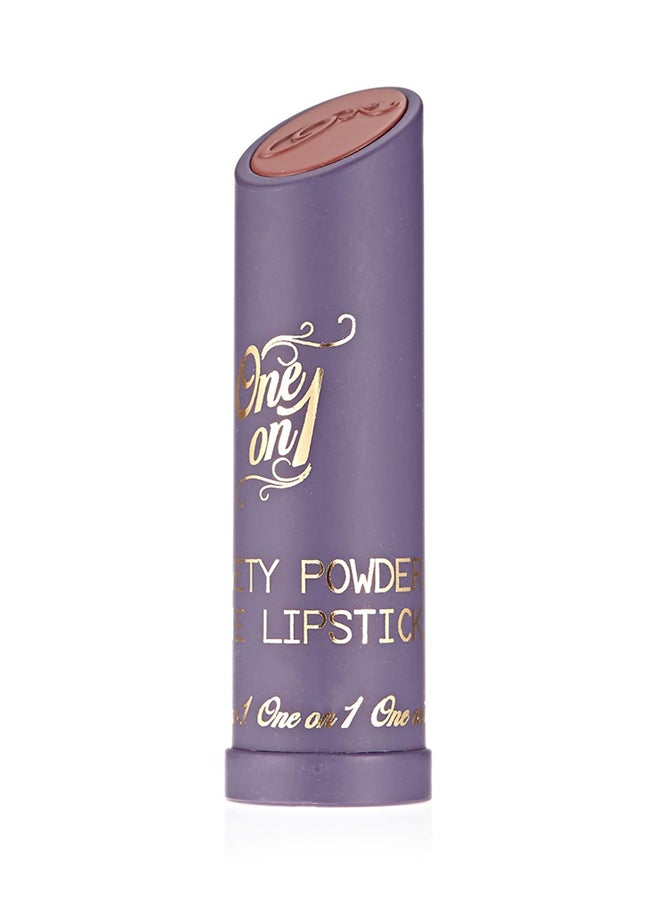 One on 1 Velvety Powder Matte Lipstick 222 Coffee  - Image 2