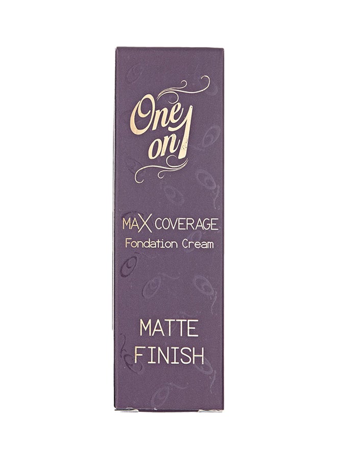 One on 1 - Max Coverage Foundation Cream 40 Nude Beige - Image 1