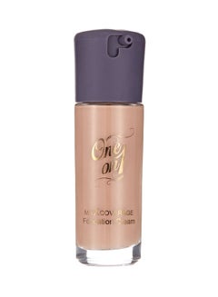 One on 1 Max Coverage Foundation Cream 43 Natural  - Image 1