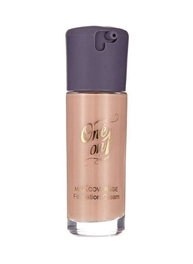 One on 1 - Max Coverage Foundation Cream 43 Natural - Image 1
