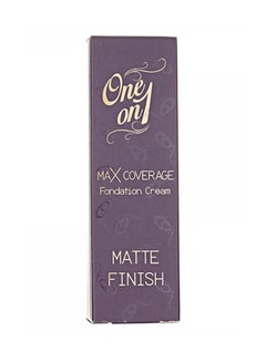 One on 1 Max Coverage Foundation Cream 43 Natural  - Image 2
