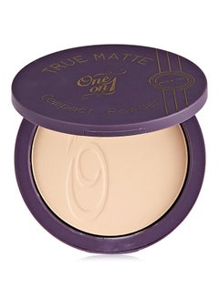 One on 1 Ture Matte Compact Powder 51 Buff  - Image 2