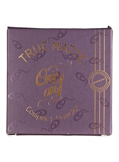 One on 1 Ture Matte Compact Powder 51 Buff  - Image 3