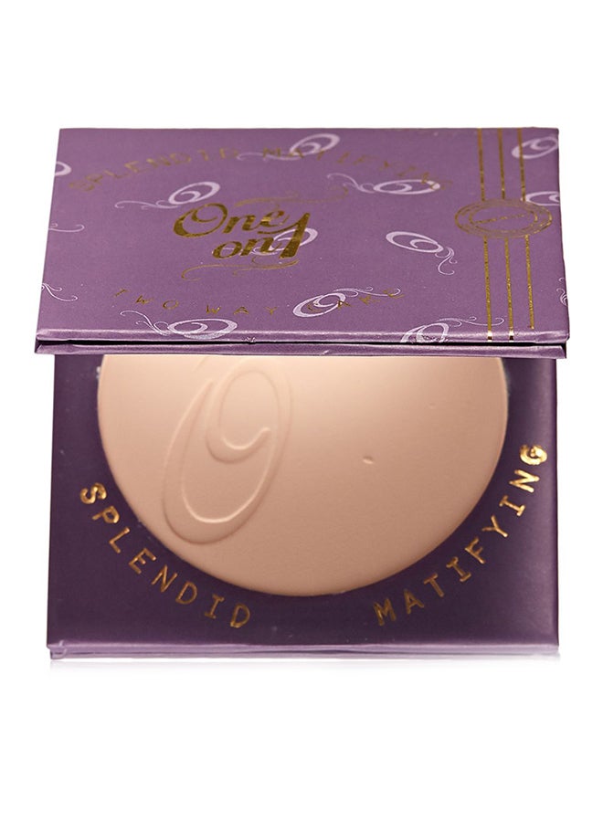One on 1 - Splendid Matifying Face Powder 62 Satin - Image 1