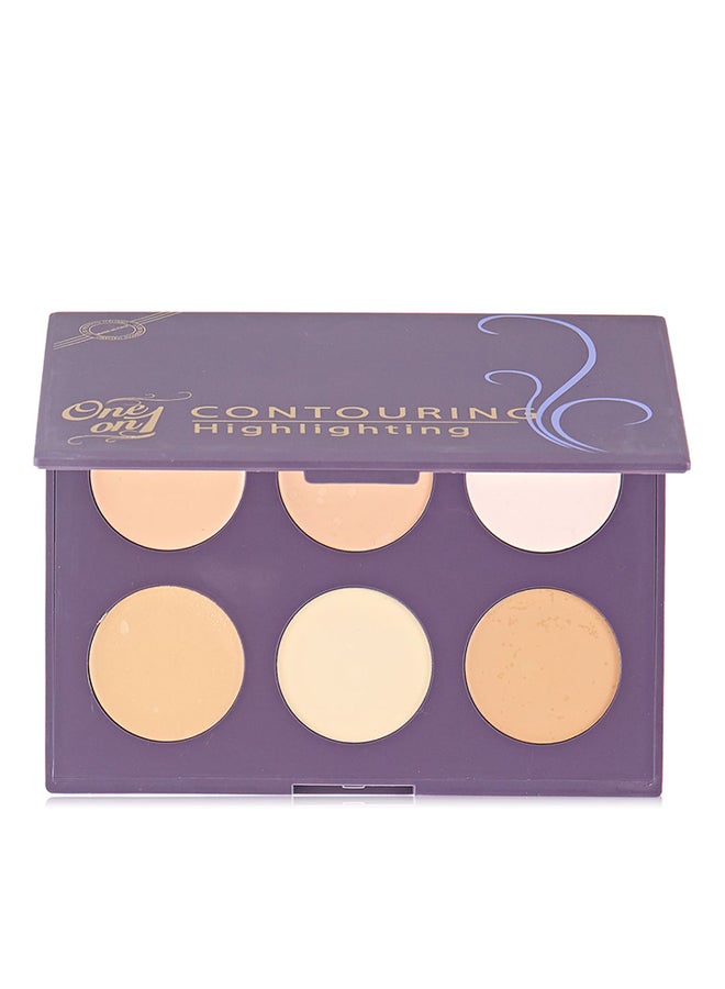 One on 1 - Contour And Highlighting Palette 3007/2 Revulation - Image 1