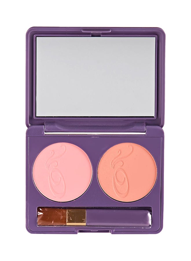 One on 1 Nude Wear Duo Matte Blusher 3009/2 Monami  - Image 1