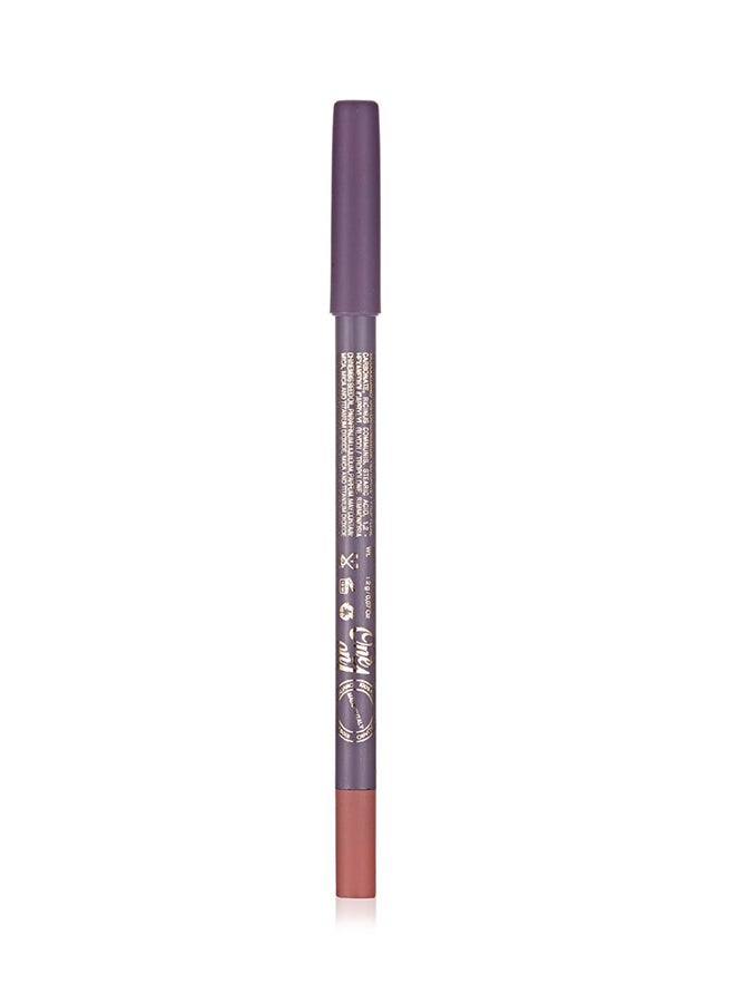 One on 1 Velvet Slide Lip Liner Pencil 309 Go Party  - Image 2
