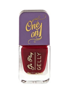 Go Play Gelly Nail Lacquer 10 Deep Red