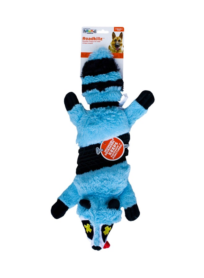 Petstages - Roadkillz Raccoon Toy Blue/Black Large - Image 1
