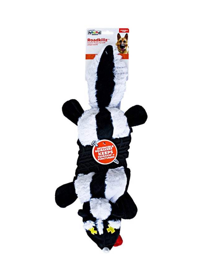 Roadkillz Skunk Chewing Toy Black/White/Yellow L - v1536211971/N16915930A_2