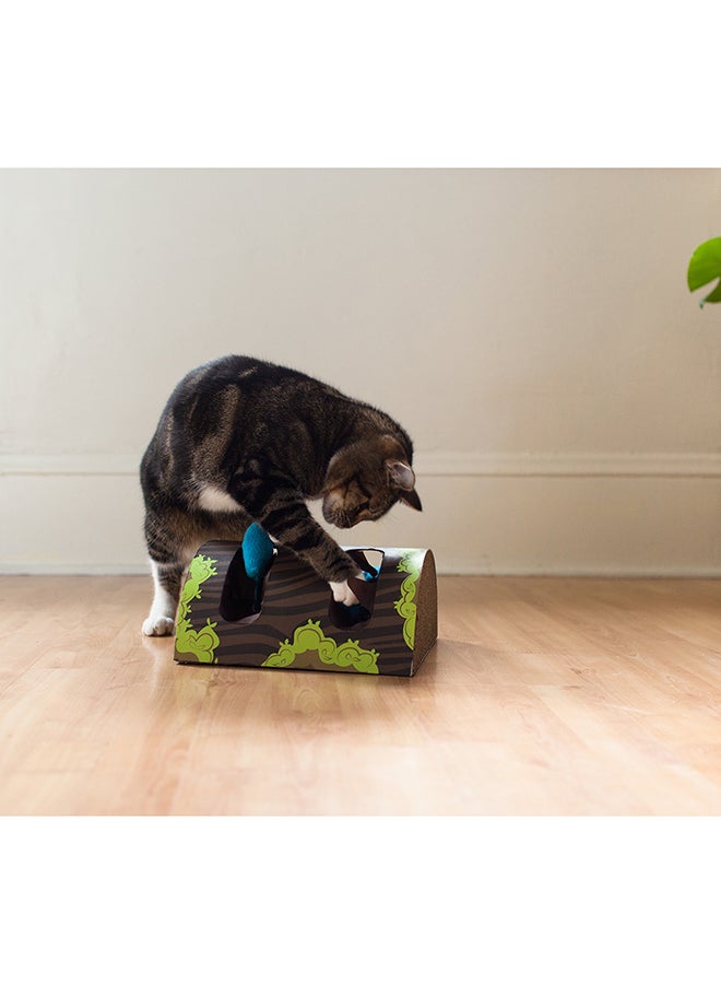 Petstages - Peekin' Pals Toy Brown/Green/Black One Size - Image 1
