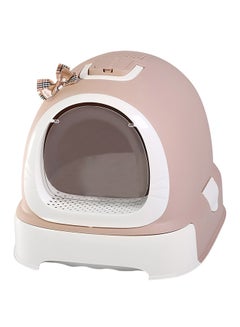 Nutra Pet Cat Litter Toilet Brown/White 