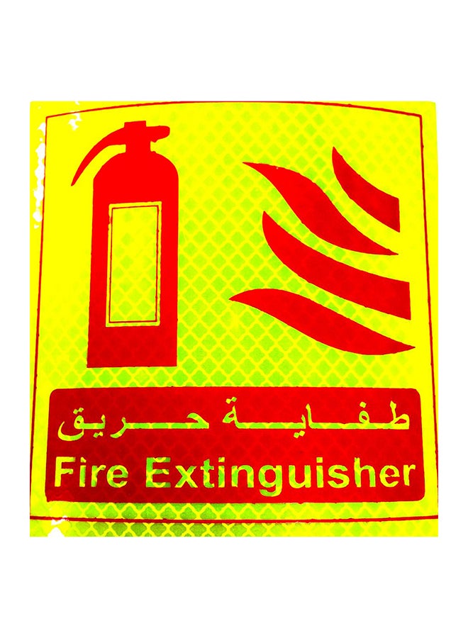 Generic - Fire Extinguisher Sticker - Image 1