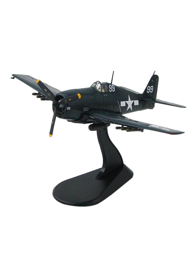 Fighter Gifts - Grumman F6F Hellcat US Navy Diecast Scaled Model Plane - Image 1