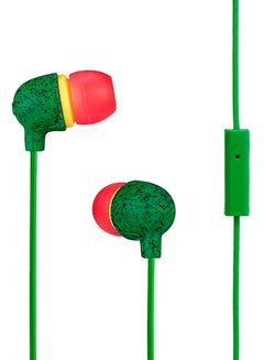 House Of Marley Little Bird In-Ear Stereo Earphones Rasta/Red 