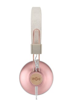House Of Marley Positive Vibration 2.0 Stereo On-Ear Headphones Copper/Pink  - Image 2
