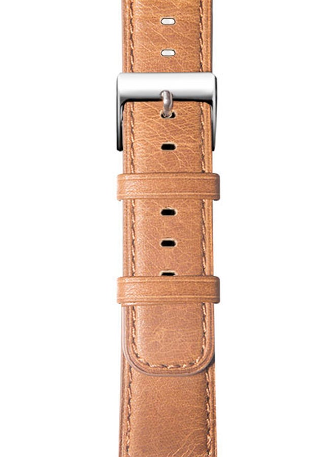 Generic - Replacement Band For Apple Watch 42mm Light Brown - Image 1
