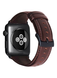 Replacement Band For Apple Watch Series 3/2/1 Dark Brown
