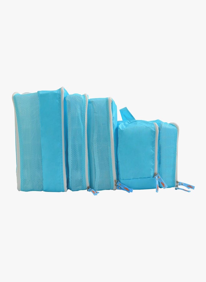 Valojusha 5-Piece Luggage Travel Organizer Bag Set Blue - Image 3