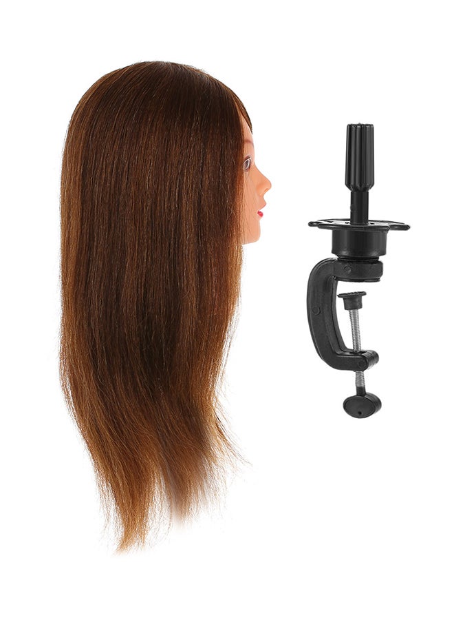 ANSELF Mannequin Head Clamp Holder With Wig Multicolour - Image 1