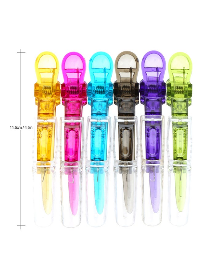 ANSELF 6 Piece Hair Grip Clip Multicolour - Image 3