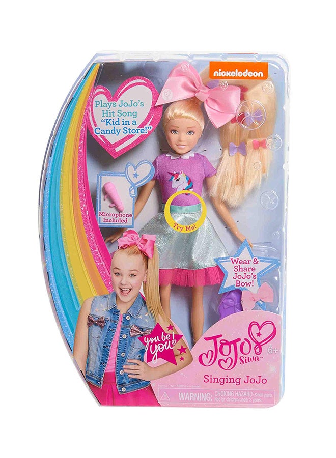 nickelodeon - Jojo Siwa Singing Doll 10inch - Image 1