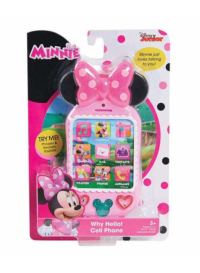 Disney Junior Minnie Mouse Why Hello Cell Phone  - Image 2
