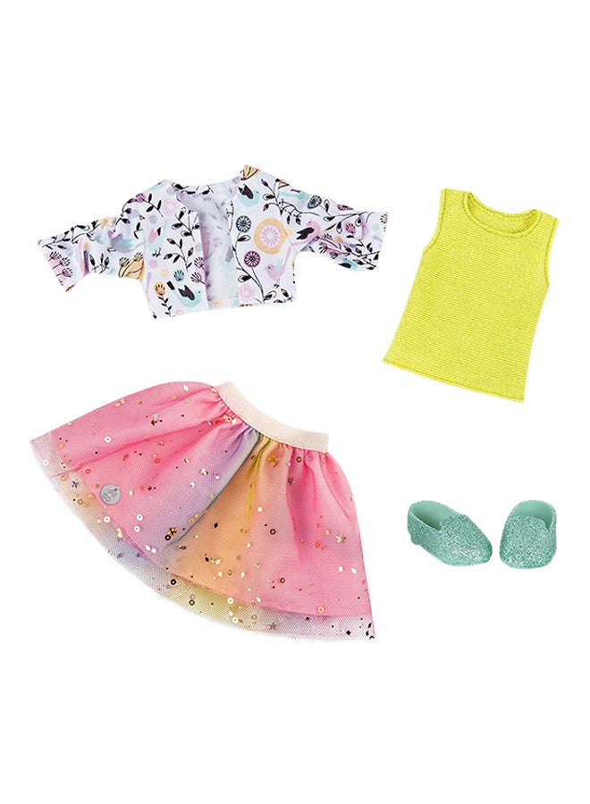 Glitter Girls Top And Tutu Outfit Set - Image 1