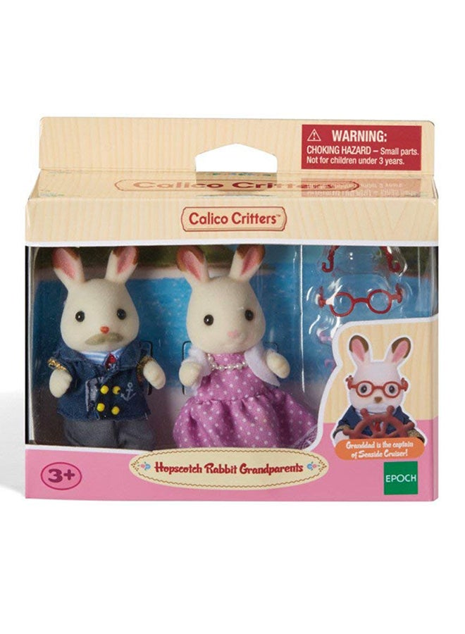 Calico Critters - Hopscotch Rabbit Grandparents Toy Set 3inch - Image 1