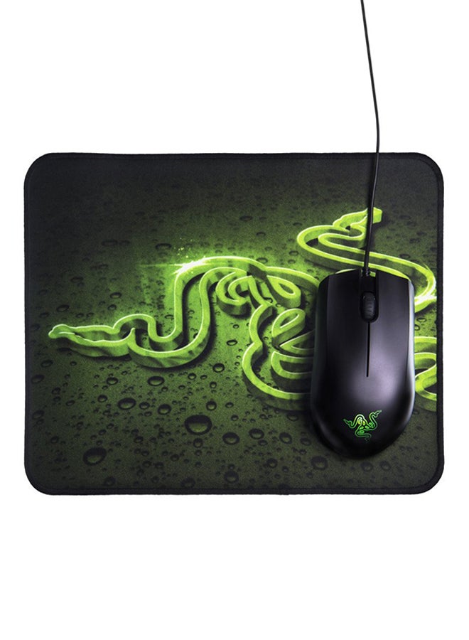 RAZER Abyssus 2000 Gaming Mouse With Goliathus Speed Terra Mouse Pad Black/Green - Image 3