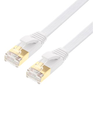 CAT 7 Ultra Thin Flat Networking Cable White - v1536237179/N12375343A_1
