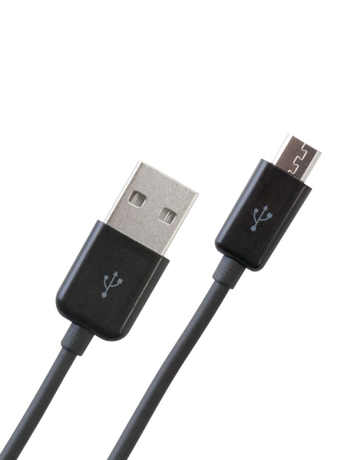 iends - Micro USB Data Sync Charging Cable Black - Image 1
